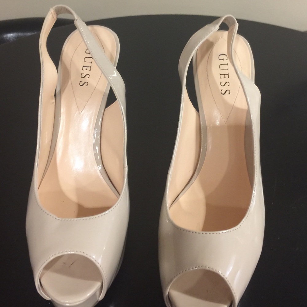 Guess sling back heel